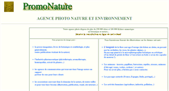 Desktop Screenshot of agencephoto.promonature.com