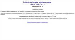 Desktop Screenshot of calendrier-lunaire.promonature.com